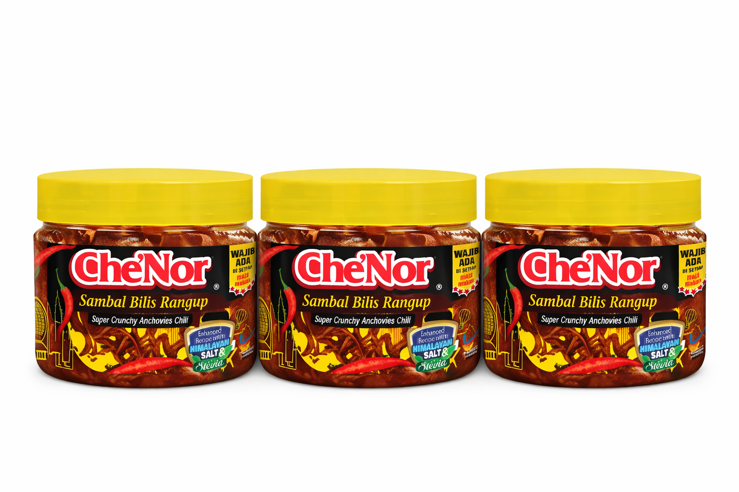 Che Nor Sambal Ikan Bilis Rangup Super Crispy