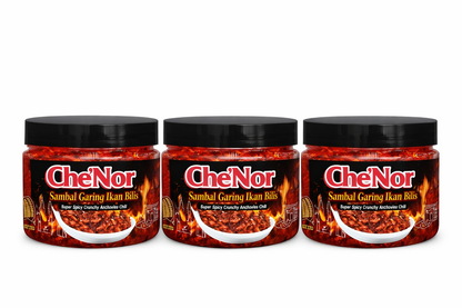 Che Nor Sambal Garing Ikan Bilis SUPER SPICY