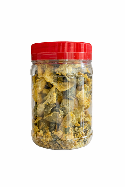 Premium Homemade Salted Egg Fish Skin Snack