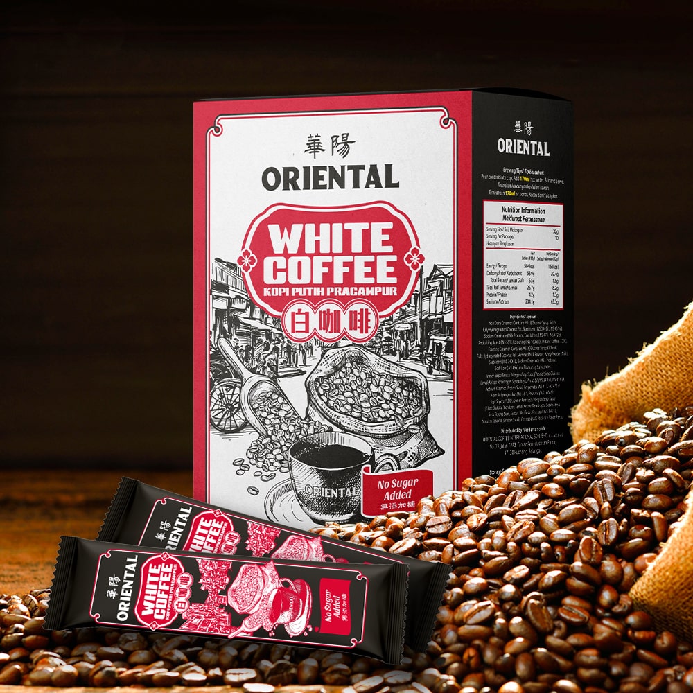 Oriental Kopi No Sugar White Coffee