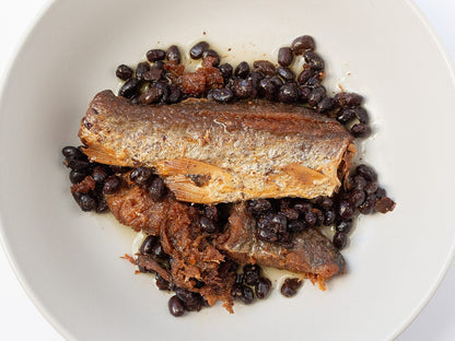 Pearl River Bridge Fried Dace with Salted Black Beans packaging