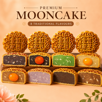 Premium Yi Jia Traditional Mooncake (PREORDER)