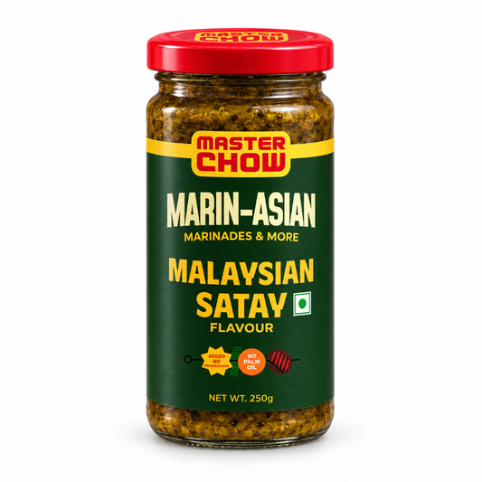 MasterChow Marin-Asian Malaysian Satay Flavour 250g jar