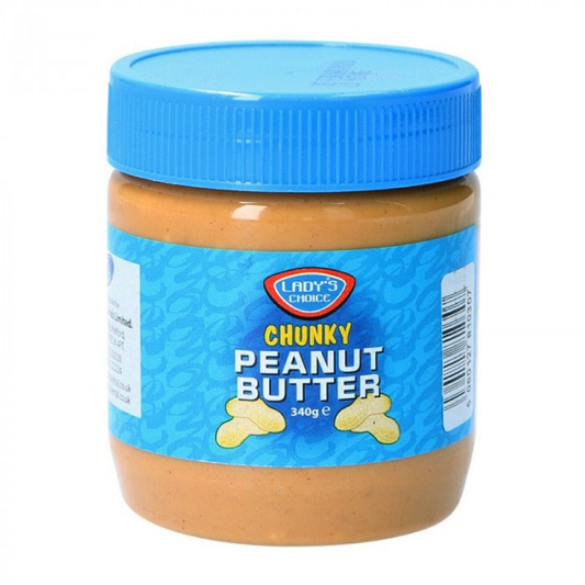 Lady's Choice Chunky Peanut Butter 340g