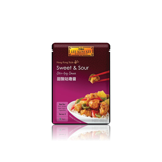 Lee Kum Kee Sweet & Sour Stir Fry Sauce Hong Kong Style 80g