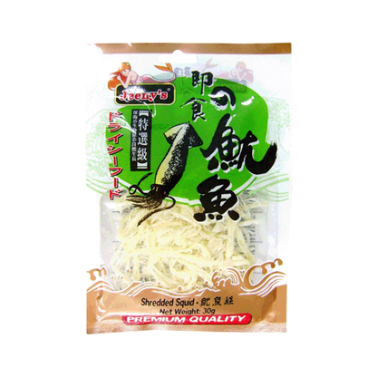 Jeeny's Shredded Squid Seafood Squid 30g