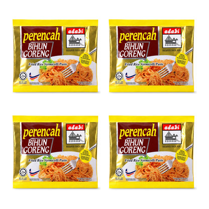 Adabi Perencah Malaysian Cooking Paste – Bihun Goreng – 4 Packs
