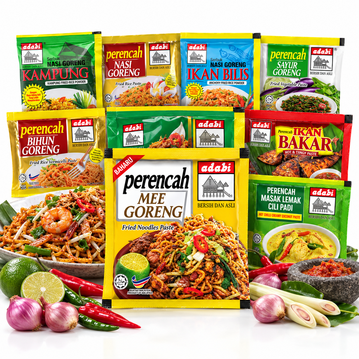 Adabi Perencah Malaysian Cooking Paste – Group Product Cover