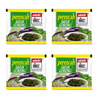 Adabi Perencah Malaysian Cooking Paste – Sayur Goreng – 4 Packs