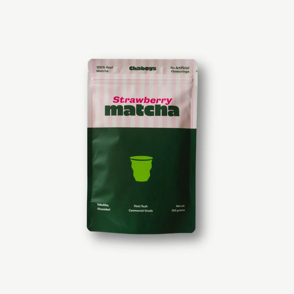 Chaboys Matcha & Hojicha Powder – Strawberry Matcha