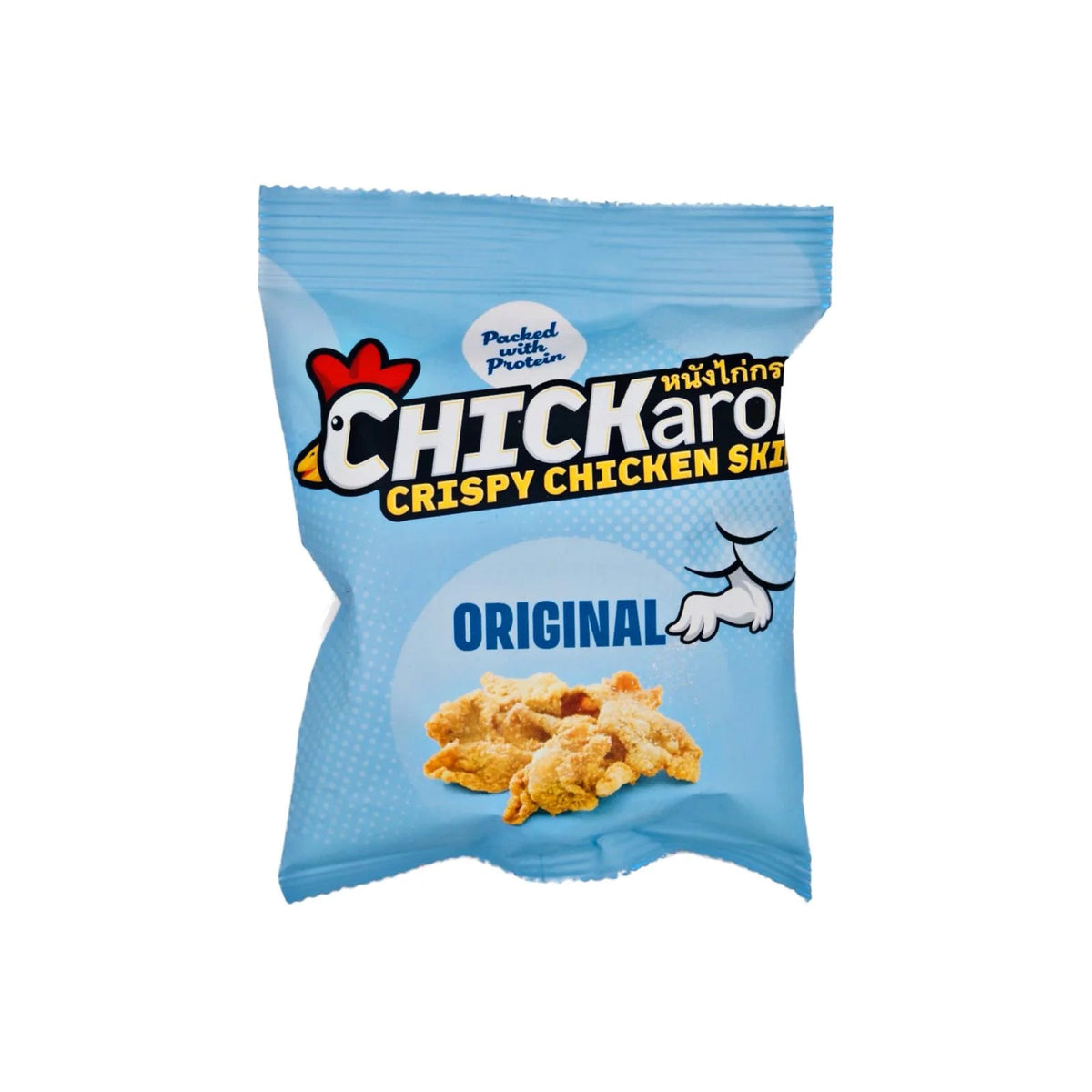 Chickaron Crispy Chicken Skin Original Flavour 40g single retail unit