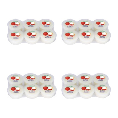 COCON Nata de Coco Pudding – Lychee – 4 Packs