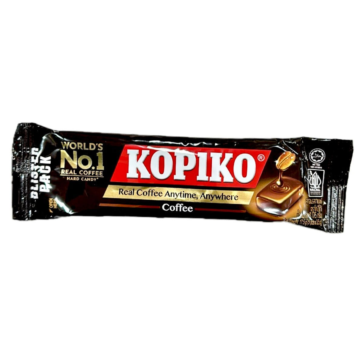 Kopiko Coffee Candy 17.5g single blister pack