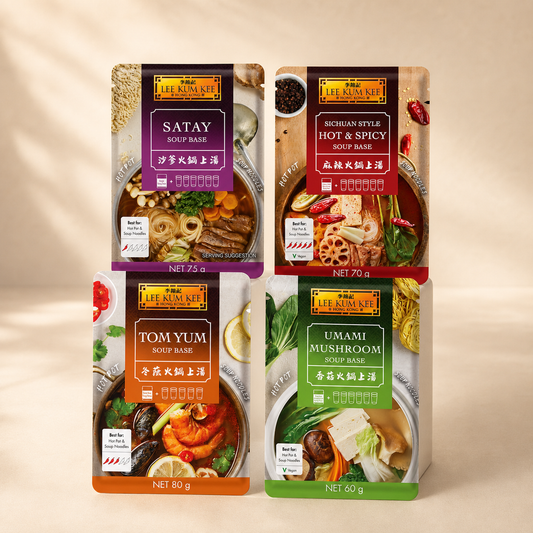Lee Kum Kee 4-Flavour Soup Base Bundle
