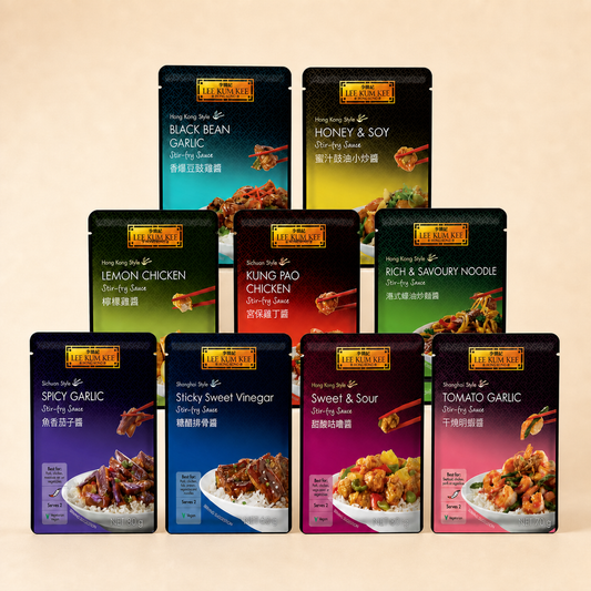 Lee Kum Kee 9-Flavour Stir-Fry Sauce Bundle