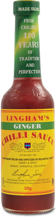 Lingham’s Chilli Sauce 280ml – Ginger