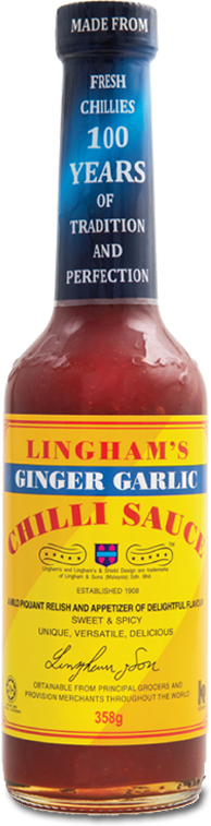 Lingham’s Chilli Sauce 280ml – Ginger Garlic