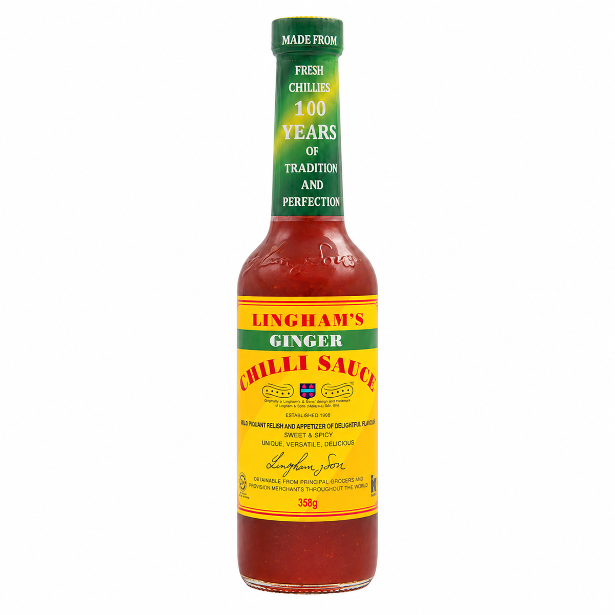 Lingham’s Chilli Sauce 280ml – Ginger