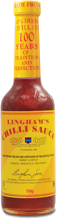 Lingham’s Chilli Sauce 280ml – Original