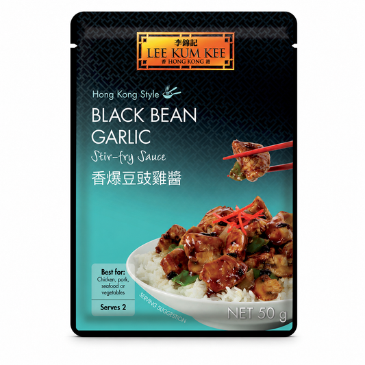 Lee Kum Kee Black Bean Garlic Stir Fry Sauce 50g