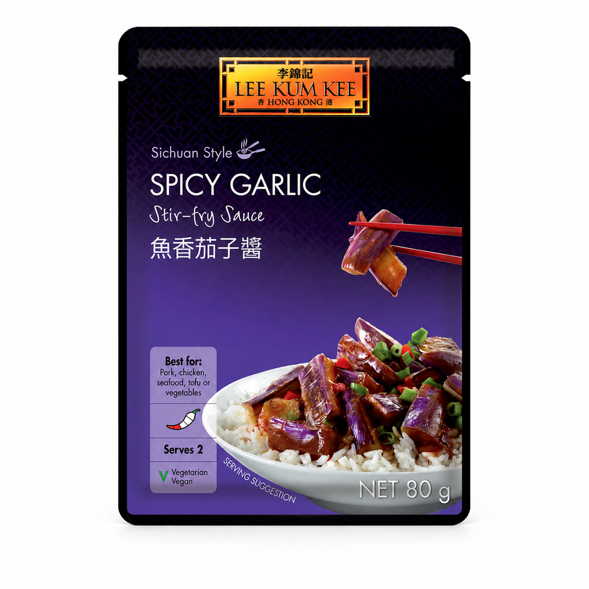Lee Kum Kee Spicy Garlic Stir Fry Sauce 80g