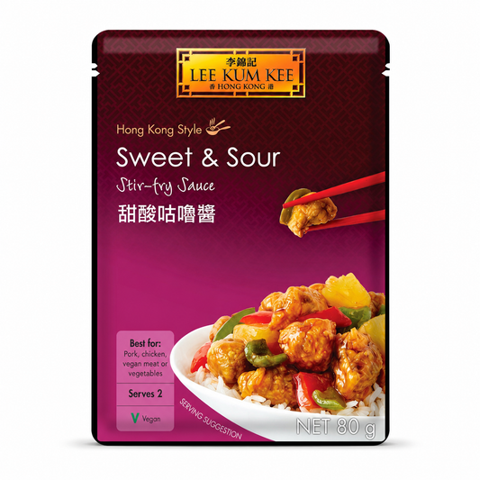 Lee Kum Kee Sweet & Sour Stir Fry Sauce Hong Kong Style 80g