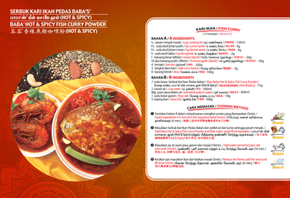 Babas Premium Rendang Mix 250g (preorder)