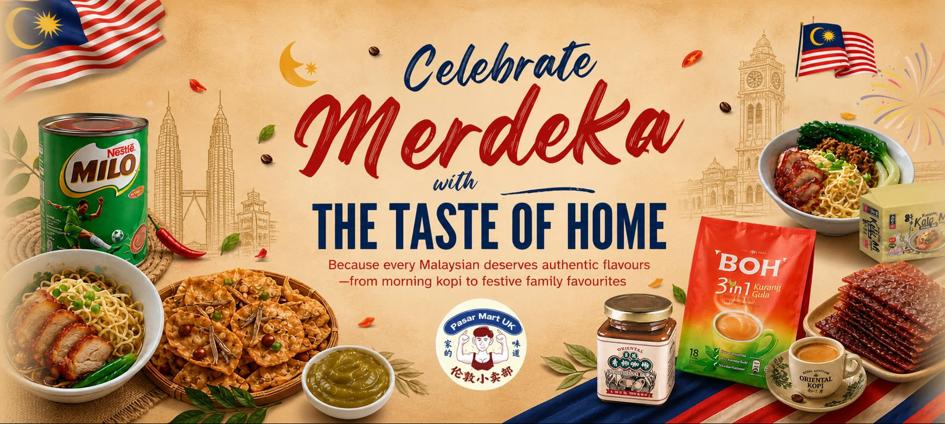 Celebrate Merdeka with the taste of home - Merdeka deals