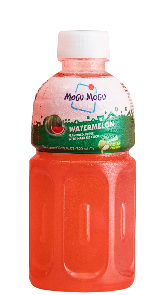 Mogu Mogu Watermelon Flavoured Drink with Nata de Coco 320ml single retail unit