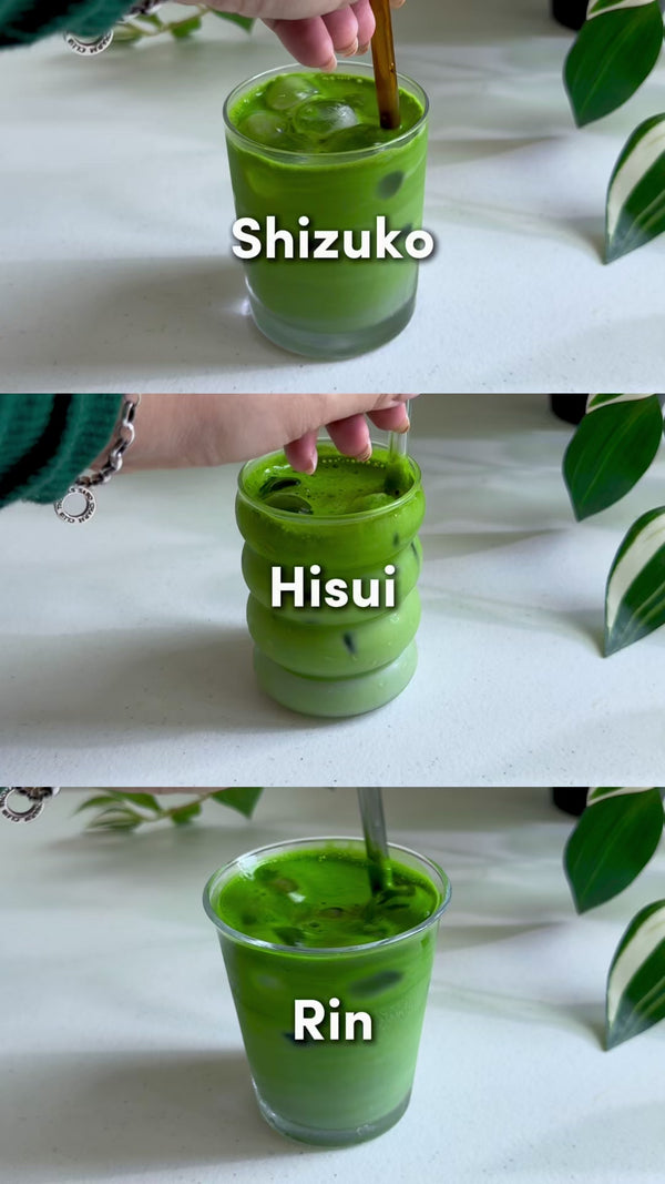 Chaboys matcha - Shizuko, Hisui and Rin compared