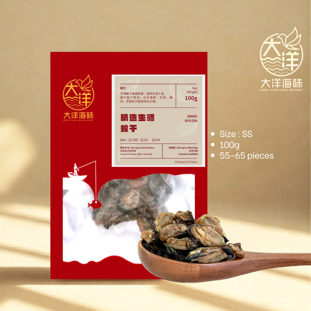 Great Ocean Premium Korean Dried Oyster 100g
