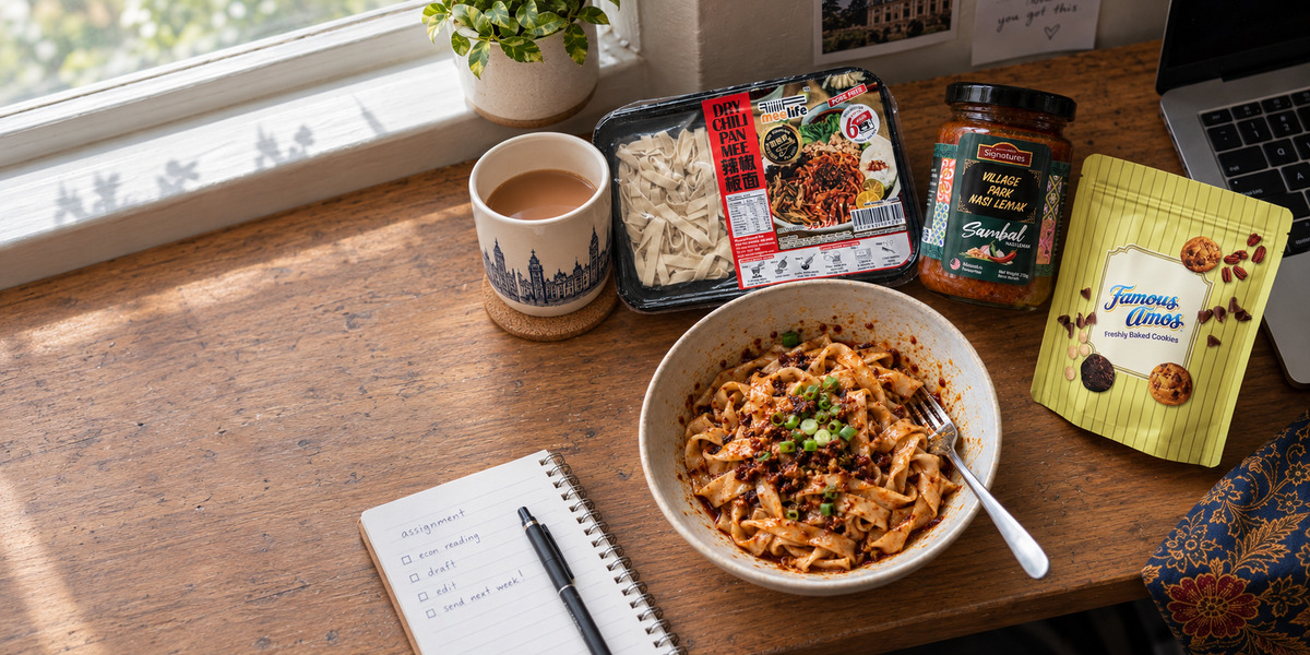 Student essentials for quick Malaysian meals and study-night snacks