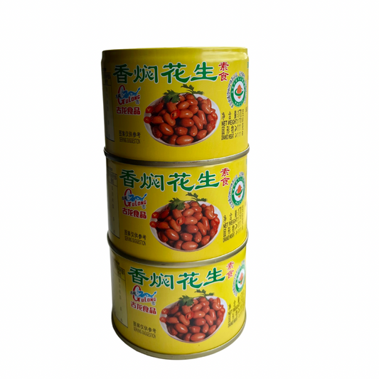 Gulong's Famous Braised Peanuts (3 cans)